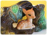 VINTAGE 1960’s HORNSEA POTTERY FAUNA no. 57 DEER DOUBLE VASE