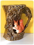 VINTAGE 1960’s SYLVAC SQUIRREL JUG VASE No. 4241