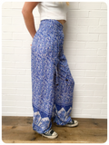 Indian Cotton Elephant Print Harem Pants Trousers
