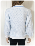 VINTAGE 1980’S QUIRKY CUTE SUPER SOFT FLUFFY COLLARED JUMPER UK 10-12