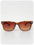 Retro 1980s Tortoise Shell Wayfarer Sunglasses Brand New