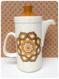 Vintage 1970’s Royal Worcester Palissy Kalabar Coffee Pot