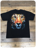 Vintage Retro 90s Wildlife Tiger Face Tee T-Shirt