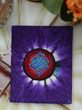 Hand Made Nepalese Embroidered Tie Dye Notebook - Penny Bizarre - 8
