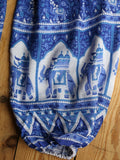 Indian Cotton Elephant Print Harem Pants Trousers - Penny Bizarre - 7