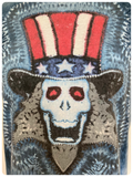 VINTAGE 90’s GRATEFUL DEAD JERRY GARCIA TIE DYE T SHIRT S-M