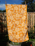 Vintage 1970's Flower Power Hand Towel - Penny Bizarre - 1