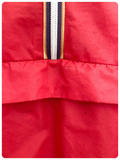 VINTAGE 1970s RED K WAY WINDBREAKER PACAMAC RAIN COAT JACKET POCKET KIDS YOUTH 12-13 YEARS