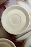 1970's Royal Worcester Palissy Cups & Saucers x 4 - Penny Bizarre - 6