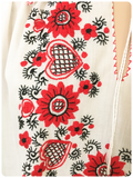 VINTAGE 1970’s EMBROIDERED PEASANT BLOUSE BOHO TOP UK8-14
