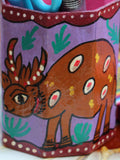 Nepalese Hand Painted Pen Holder - Penny Bizarre - 10