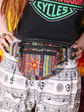Multi Colour Nepalese Embroidered Bum Bag - Penny Bizarre - 2