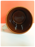 VINTAGE 1970’s/1980’s TABBY CAT CUP MUG BROWN CREAM MADE IN WALES