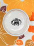1970's Taunton Vale Daisy Flower Power Mugs x 2 - Penny Bizarre - 4