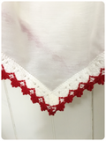 VINTAGE 1970’s EMBROIDERED PEASANT GYPSY BLOUSE BOHO TOP UK8-14