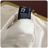 PRETTY VINTAGE 50’s FRANKEL & ROTH BEADED TAPESTRY EVENING BAG PURSE