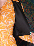 Black Velvet Cropped Vintage 70's Waistcoat - Penny Bizarre - 6
