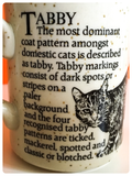 VINTAGE 1970’s/1980’s TABBY CAT CUP MUG BROWN CREAM MADE IN WALES