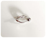 INDIAN MOON STAR CRYSTAL GEM SURGICAL STEEL REVERSE TOP DOWN NAVEL BELLY BAR RING BOHO BODY PIERCING