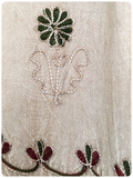 VINTAGE INDIAN COTTON EMBROIDERED TAPESTRY SARONG WRAP MAXI SKIRT UK8-14