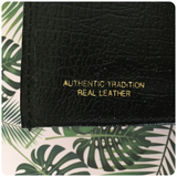 VINTAGE 1970’s BLACK GENUINE LEATHER LARGE PURSE