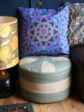 Indian Hand Made Silk Mandala Alpana Cushion Cover - Penny Bizarre - 3