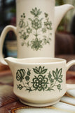 1970's Royal Worcester Palissy Coffee Pot & Creamer / Milk Jug - Penny Bizarre - 4