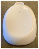 VINTAGE ANTIQUE WHITE CERAMIC HOSPITAL BED DOUCHE SLIPPER PAN PROP COLLECTABLE QUIRKY PLANTER MADE IN ENGLAND