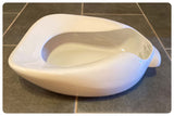 VINTAGE ANTIQUE WHITE CERAMIC HOSPITAL BED DOUCHE SLIPPER PAN PROP COLLECTABLE QUIRKY PLANTER MADE IN ENGLAND