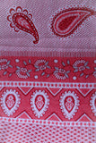 Vintage Paisley Hearts Tapestry Throw Blanket - Penny Bizarre - 2