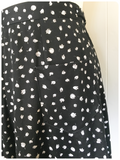 VINTAGE 70’s HIGH WAISTED GYPSY PEASANT BOHO POCKET SKIRT UK8