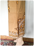 VINTAGE 70’s INDIAN PAISLEY MANDALA COTTON KAFTAN MAXI DRESS UK8-10