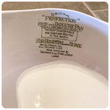VINTAGE ANTIQUE WHITE CERAMIC HOSPITAL BED DOUCHE SLIPPER PAN PROP COLLECTABLE QUIRKY PLANTER MADE IN ENGLAND