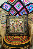 Indian Hand Made Elephant Cushion Cover - Penny Bizarre - 1