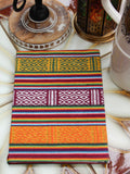 Hand Made Nepalese Bhutani Woven Fabric Notebook - Penny Bizarre - 1