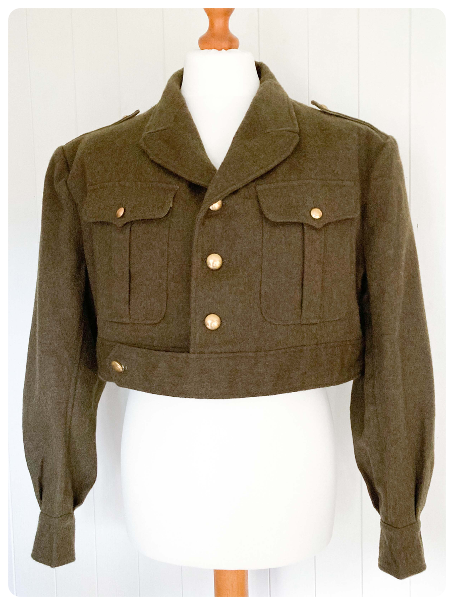 Vintage French Army Jacket Military army - french armee Gem Shirt