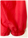 VINTAGE 1970s RED K WAY WINDBREAKER PACAMAC RAIN COAT JACKET POCKET KIDS YOUTH 12-13 YEARS