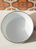 1970's Brown Floral Enamel Small/Medium Saucepan - Penny Bizarre - 2