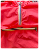 VINTAGE 1970s RED K WAY WINDBREAKER PACAMAC RAIN COAT JACKET POCKET KIDS YOUTH 12-13 YEARS