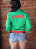 Vintage Adidas Originals Green Tracky Top - Penny Bizarre - 4