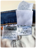 LEVI LEVIS DARK BLUE DENIM 511 SLIM FIT STRETCH JEANS W30 L32