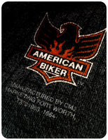 True Vintage 1980s Oversize American Biker Chopper Boyfriend Tee T Shirt