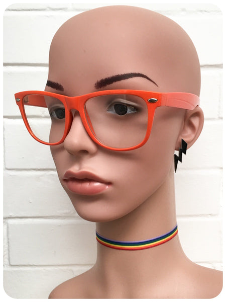 Clear lens online wayfarer glasses