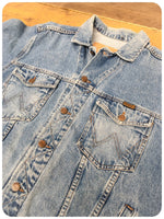 Vintage Wrangler Denim Boyfriend Jacket Size 8-14