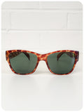 Classic Vintage 80s Faux Leopard Tortoise Shell Wayfarer Sunglasses Brand New Deadstock