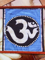 Hand Made Indian Elephant Om Batik Wall Hanging - Penny Bizarre - 16