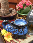 Ceramic Elephant Oil Burner Tea Light Holder - Penny Bizarre - 1