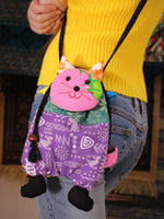 Hand Made Indian Patchwork Cat Bag - Penny Bizarre - 1