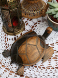 Vintage Wooden Indian Carved Turtle - Penny Bizarre - 4