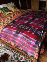 Nepalese Aztec Wool Throw Blanket Shawl - Penny Bizarre - 6
